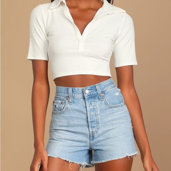 Levi’s ribcage shorts - Picture 3 of 7